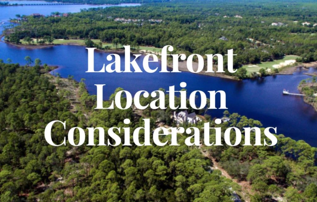 Lakefront Location Considerations