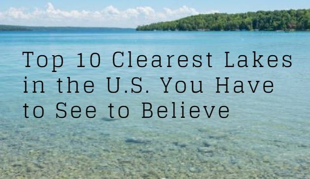 cleanest lakes in the US