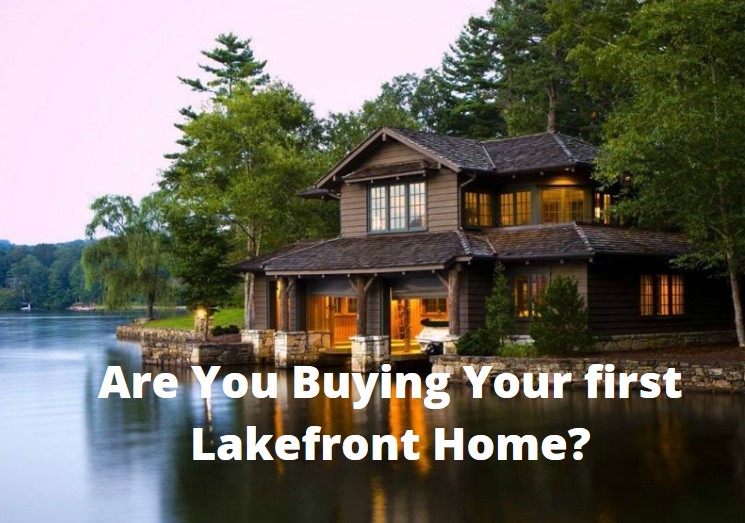 first lakefront home