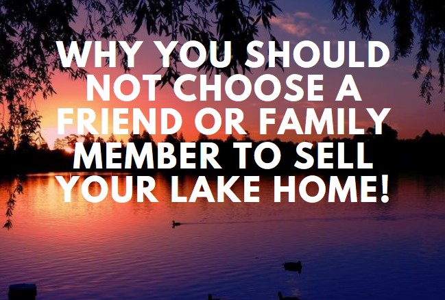 family sell lake home